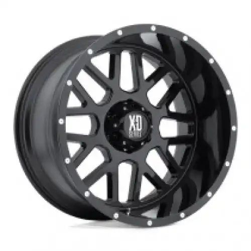 XD Series XD820 GRENADE SATIN BLACK 8x165.1 20R 9 125.1 18