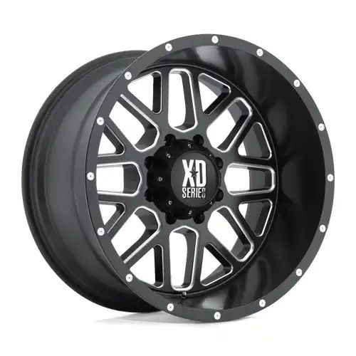 XD Series XD820 GRENADE SATIN BLACK MILLED 5x114.3 16R 8 72.56 BNK