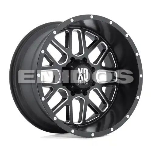 XD Series XD820 GRENADE SATIN BLACK MILLED 5x114.3 16R 8 72.56 BNK