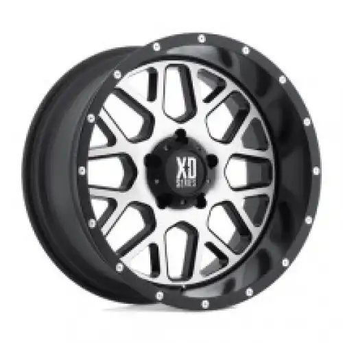 XD Series XD820 GRENADE SATIN BLACK W/ MACHINED FACE 5x114.3 18R 8 72.56 38