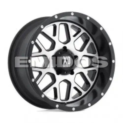 XD Series XD820 GRENADE SATIN BLACK W/ MACHINED FACE 5x114.3 18R 8 72.56 38