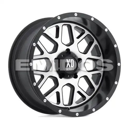 XD Series XD820 GRENADE SATIN BLACK W/ MACHINED FACE 6x135 18R 9 87.1 -12