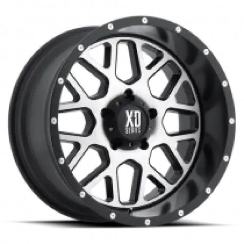 XD Series XD820 GRENADE SATIN BLACK W/ MACHINED FACE 8x180 18R 9 124.2 18