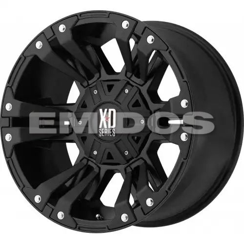XD Series XD822 MONSTER II MATTE BLACK 6x135/139.7 18R 10 106.1 -24