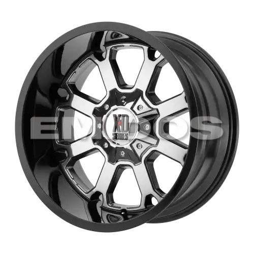 XD Series XD825 BUCK 25 PVD CENTER W/ GLOSS BLACK LIP 5x127/139.7 20R 10 78.1 -24