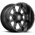 XD Series XD825 BUCK 25 GLOSS BLACK MILLED 8x170 20R 10 125.1 -24