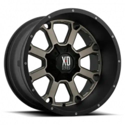 XD Series XD825 BUCK 25 MATTE BLACK W/ DARK TINT 6x135/139.7 20R 9 106.1 BNK