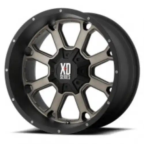 XD Series XD825 BUCK 25 MATTE BLACK W/ DARK TINT 6x135/139.7 20R 9 106.1 30
