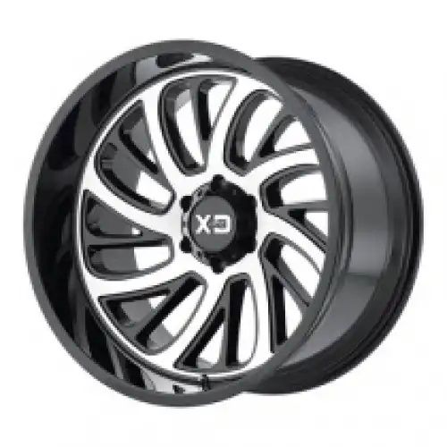 XD Series XD826 SURGE GLOSS BLACK W MACHINED FACE 5x127 20R 10 78.1 -24