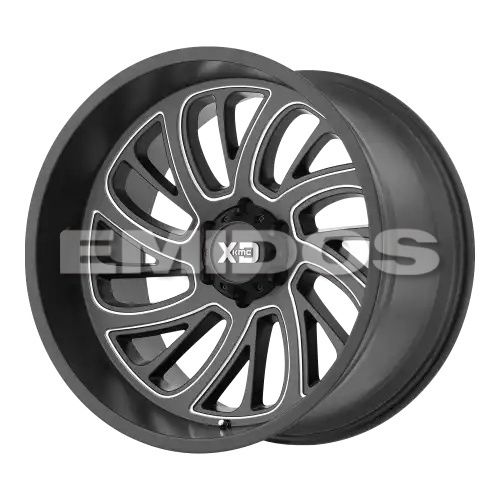 XD Series XD826 SURGE SATIN BLACK MILLED 5x139.7 20R 10 108 -24