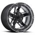 XD Series XD827 ROCKSTAR III MATTE BLACK MACHINED 5x127/139.7 20R 10 78.1 -24