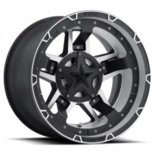 XD Series XD827 ROCKSTAR III MATTE BLACK MACHINED 5x127/135 17R 9 87.1 -12