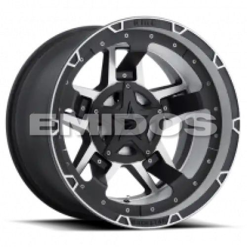 XD Series XD827 ROCKSTAR III MATTE BLACK MACHINED 5x127/135 17R 9 87.1 -12