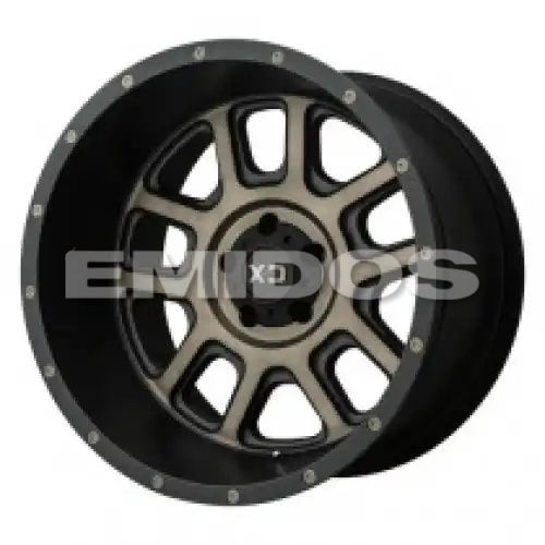 XD Series XD828 DELTA MATTE BLACK W/ DARK TINT CLEAR 5x127 20R 9 72.56 -12