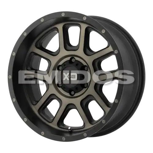 XD Series XD828 DELTA MATTE BLACK W/ DARK TINT CLEAR 6x139.7 20R 9 106.1 -12