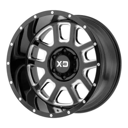 XD Series XD828 DELTA GLOSS BLACK MILLED 5x139.7 20R 9 78.1 BNK