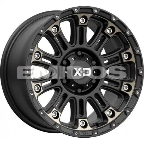 XD Series XD829 HOSS II SATIN BLACK MACH W/ DARK TINT 8x170 20R 9 125.1 BNK