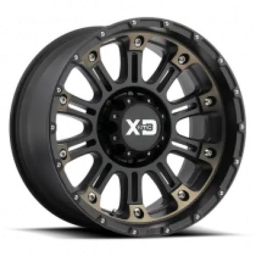 XD Series XD829 HOSS II SATIN BLACK MACH W/ DARK TINT 8x170 18R 9 125.1 BNK