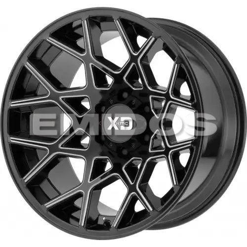 XD Series XD831 CHOPSTIX GLOSS BLACK MILLED 5x127 20R 10 72.56 -24