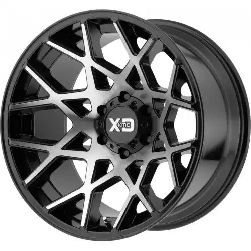 XD Series XD831 CHOPSTIX GLOSS BLACK MACHINED 8x165.1 20R 10 125.1 -24