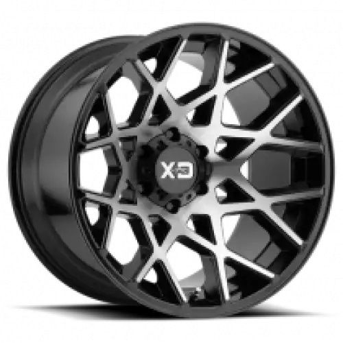 XD Series XD831 CHOPSTIX GLOSS BLACK MACHINED 8x170 20R 10 125.1 -24