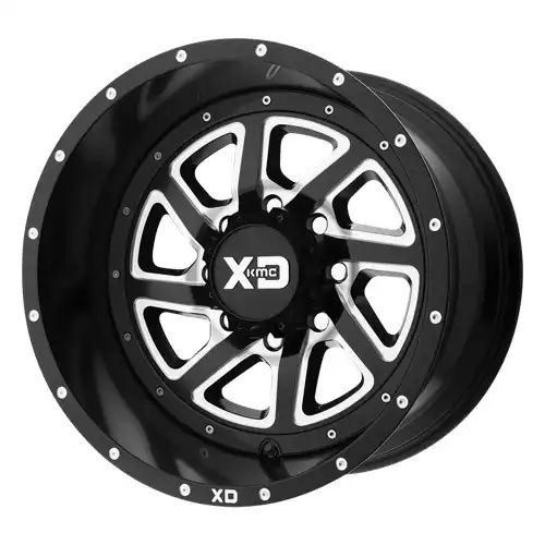 XD Series XD833 RECOIL SATIN BLACK MILLED W/ REVERSIBLE RING 6x139.7 22R 14 106.1 -76