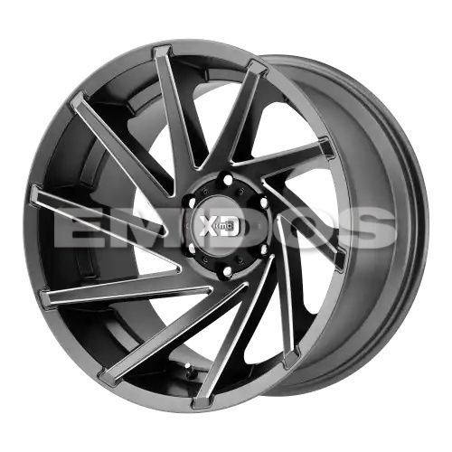 XD Series XD834 CYCLONE SATIN GRAY MILLED 6x139.7 20R 12 106.1 -44