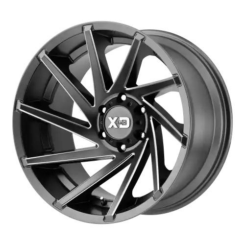 XD Series XD834 CYCLONE SATIN GRAY MILLED 5x127 22R 10 72.56 -18