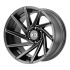 XD Series XD834 CYCLONE SATIN GRAY MILLED 5x127 22R 10 72.56 -18