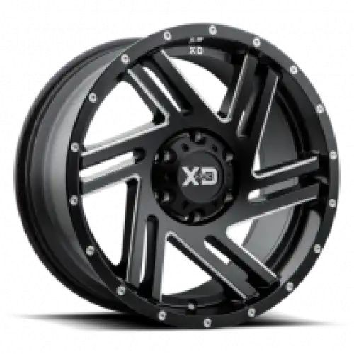 XD Series XD835 SWIPE SATIN BLACK MILLED 5x127 20R 10 72.56 -18