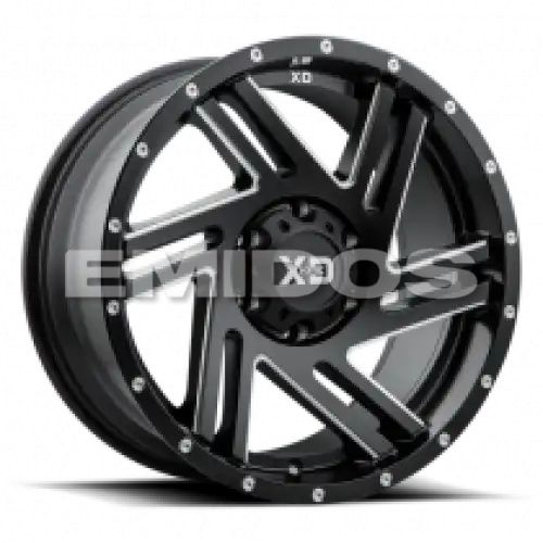 XD Series XD835 SWIPE SATIN BLACK MILLED 5x127 20R 10 72.56 -18
