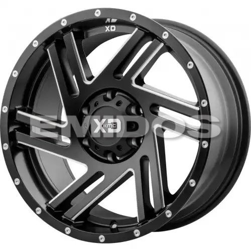 XD Series XD835 SWIPE SATIN BLACK MILLED 6x135 20R 9 87.1 40