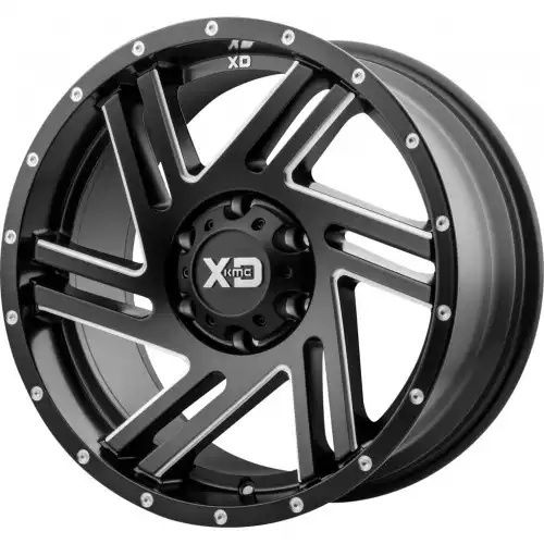 XD Series XD835 SWIPE SATIN BLACK MILLED 8x170 20R 9 125.1 -12