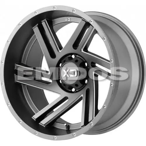 XD Series XD835 SWIPE SATIN GRAY MILLED 8x170 17R 9 125.1 18