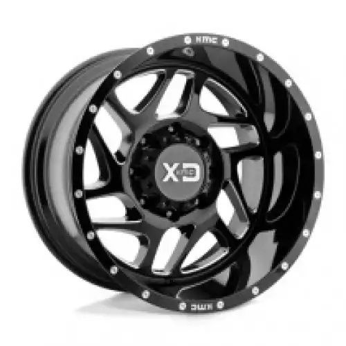 XD Series XD836 FURY GLOSS BLACK MILLED 5x139.7 20R 12 78.1 -44