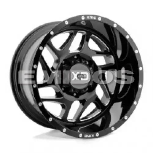 XD Series XD836 FURY GLOSS BLACK MILLED 6x135 20R 9 87.1 18