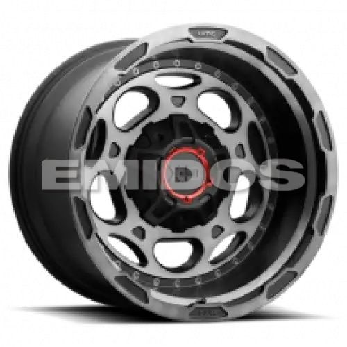 XD Series XD837 DEMODOG SATIN BLACK W/ GRAY TINT 5x139.7/150 20R 10 110.1 -18