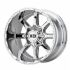 XD Series XD838 MAMMOTH CHROME 6x135/139.7 20R 9 106.1 18