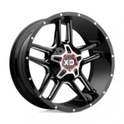 XD Series XD839 CLAMP GLOSS BLACK MILLED 5x127/139.7 20R 9 78.1 18