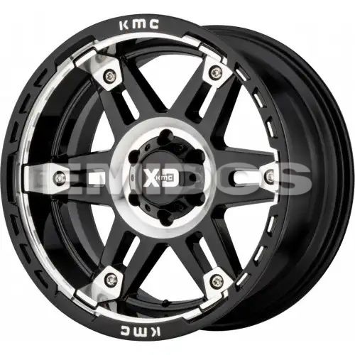XD Series XD840 SPY II GLOSS BLACK MACHINED 5x127 20R 9 78.1 BNK