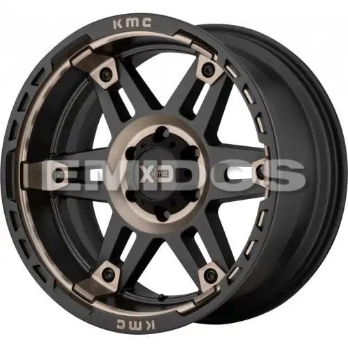 XD Series XD840 SPY II SATIN BLACK W/ DARK TINT 6x139.7 17R 8 106.1 18