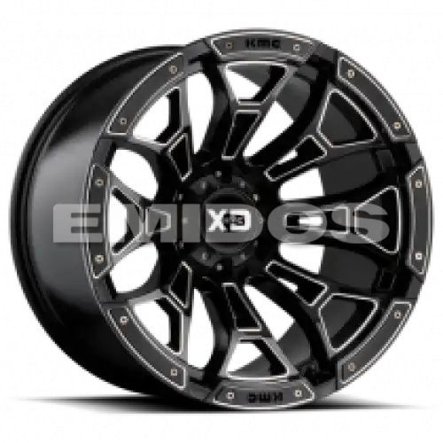 XD Series XD841 BONEYARD GLOSS BLACK MILLED 6x139.7 20R 12 106.1 -44