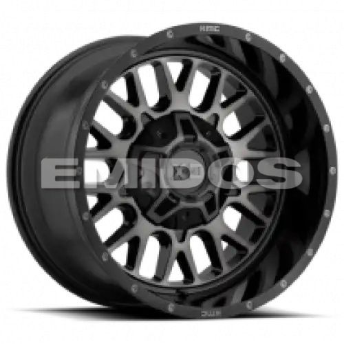 XD Series XD842 SNARE GLOSS BLACK W/ GRAY TINT 8x180 20R 9 124.2 18