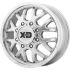 XD Series XD843 GRENADE DUALLY CHROME - FRONT 8x165.1 20R 8.25 117 127