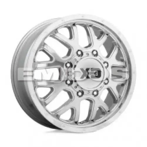 XD Series XD843 GRENADE DUALLY CHROME - FRONT 8x200 20R 8.25 142 127
