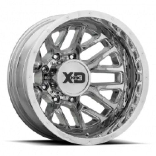 XD Series XD843 GRENADE DUALLY CHROME - REAR 8x165.1 20R 8.25 121.5 -198
