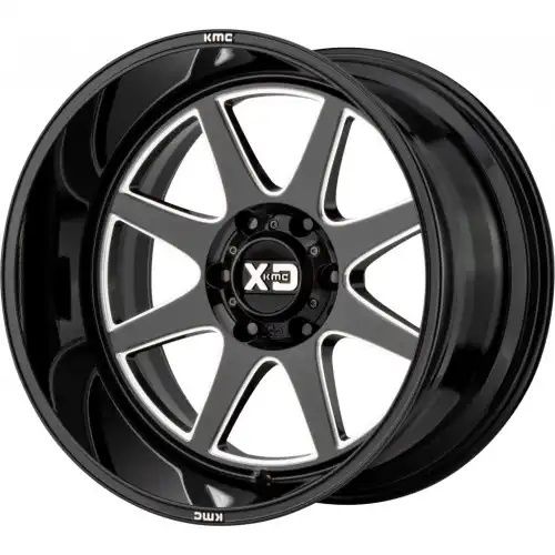 XD Series XD844 PIKE GLOSS BLACK MILLED 6x139.7 20R 10 106.1 -18