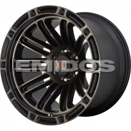 XD Series XD846 DOUBLE DEUCE SATIN BLACK W/ DARK TINT 5x127 20R 9 71.5 BNK