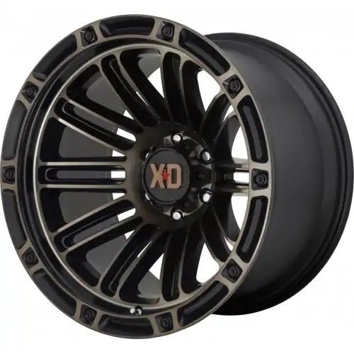 XD Series XD846 DOUBLE DEUCE SATIN BLACK W/ DARK TINT 8x180 20R 9 124.2 BNK