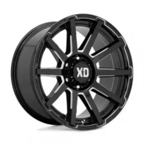 XD Series XD847 OUTBREAK GLOSS BLACK MILLED 6x139.7 20R 10 106.1 12